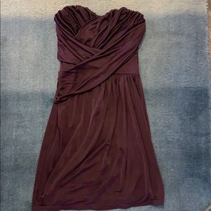 Express strapless mini dress